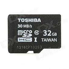 TOSHIBA SD-C032GR7AR30 Micro SDHC Card - Black + White (32GB / Class10)