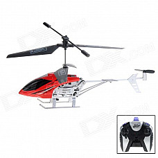 Mini 2-CH IR R/C Helicopter - Red + Black + Silver