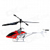 Mini 2-CH IR R/C Helicopter - Red + Black + Silver