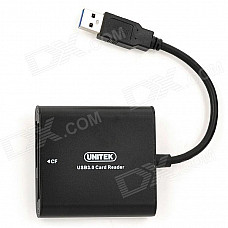 UNITEK Y-9313 USB 3.0 Card Reader for CF/TF/SDHC/SDXC - black