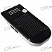 VTB-60 Solar Panel Self-Recharge Bluetooth Carkit Speakerphone Handsfree with Caller ID Display