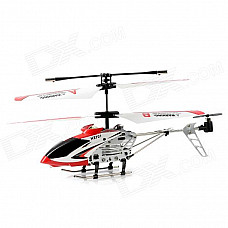 HengXiang HX701 Mini 3.5-CH IR Remote Control R/C Helicopter w/ Gyro - Red + White + Black