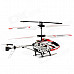 HengXiang HX701 Mini 3.5-CH IR Remote Control R/C Helicopter w/ Gyro - Red + White + Black