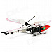 HengXiang HX701 Mini 3.5-CH IR Remote Control R/C Helicopter w/ Gyro - Red + White + Black