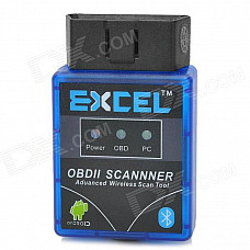 EXCEL V1.5 Mini ELM327 OBD2 OBD-II Bluetooth CAN-BUS Auto Diagnostic Tool