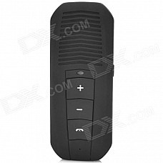 Vehicle-mounted Speaker Bluetooth V3.0 Handsfree Phone - Black