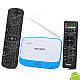 Jesurun DX05 Quad-Core Android 4.2.2 Mini PC Google TV Player + RC11 - Blue + White (EU Plug)