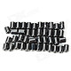 Cylinder Open Core Magnet - Black (50 PCS)