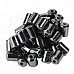 Cylinder Open Core Magnet - Black (50 PCS)