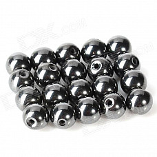 Round Open Core Magnet - Black (20 PCS / Size M)