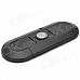 Universal Dual-Standby Multi-point Bluetooth V3.0 Handsfree Speakerphone for Car - Black + Blue