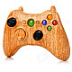 Stylish Protective ABS Case Whole Set for Xbox 360 Wireless Game Controller - Light Brown