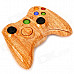 Stylish Protective ABS Case Whole Set for Xbox 360 Wireless Game Controller - Light Brown