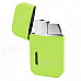 MHS-02 Stylish Mini Windproof Butane Gas Lighter - Yellow Green