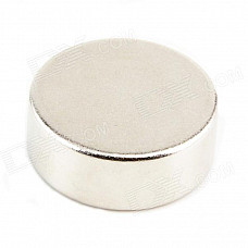 Cylindrical Strong Magnet - Silver