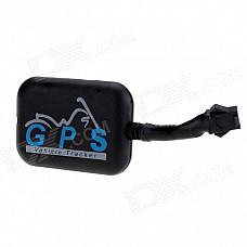 Mini Portable Dual-Mode Vehicle GPS Positioning Tracker - Black