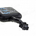 Mini Portable Dual-Mode Vehicle GPS Positioning Tracker - Black