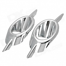 Decorative Front Fog Lamp Cover for Chevrolet Cruze 2009~2013 - Silver (2 PCS)