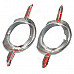 Decorative Front Fog Lamp Cover for Chevrolet Cruze 2009~2013 - Silver (2 PCS)