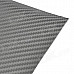 3D Carbon Fiber Paper Decoration Sheet Car Sticker - Deep Grey (30 x 127cm)