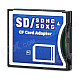 SDHC / SDXC to CF Memory Card Adapter - Black + White