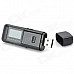 KD-MP3-03-DAIPING-HEISE 1" Screen Digital MP3 Player w/ Earphone / TF - Black
