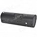 SEE ME HERE LV520-III Portable 1.2" LCD Stereo Speaker w/ FM / SD - Black + Silver