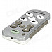 CHUNGHOP L102 Universal Single 11-Key Learning IR Remote Control - Silver + White (2 x AAA)