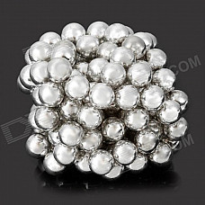 DIY 5mm Buckyballs NdFeB Magnetic Magic Beads - White (125 PCS)