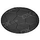 ZQ-12 Football Pattern Silicone Anti-Slip Mat / Pad for MP3 / Cellphone + More - Black