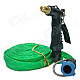 Portable High Pressure Car Washing / Cleaning Gun w/ Hose - Green