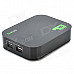 Jesurun A20 Android 4.2.2 Dual Core Google TV Media Player w/ 1GB RAM / 4GB ROM / HDMI / AV - Black