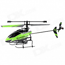 WLtoys V911-1 Outdoor Wind Resistant 4-CH 2.4G Radio Control R/C Helicopter w/ Gyro - Green + Black