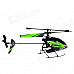 WLtoys V911-1 Outdoor Wind Resistant 4-CH 2.4G Radio Control R/C Helicopter w/ Gyro - Green + Black