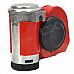 Replacement 12V One Piece Air-pump Horn / Loudspeaker for Bicycle - Black + Red + Silver