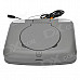 Car Roof-Mount DVD Player w/ USB / FM / TV / IR - Grey