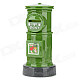 Stylish Mailbox Coin Bank - Green