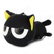 Cute Luo Xiao Hei Doll Toy - White + Yellow + Black