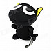 Cute Luo Xiao Hei Doll Toy - White + Yellow + Black