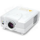 CL312A-WT MSTAR LCD Home Theater Projector w/ Analog TV / HDMI / VGA / YPbPr - White (EU Plug)