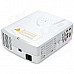 CL312A-WT MSTAR LCD Home Theater Projector w/ Analog TV / HDMI / VGA / YPbPr - White (EU Plug)