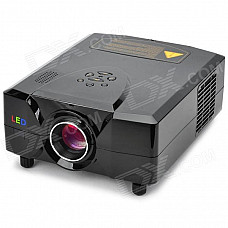 CL312A-BK MSTAR LCD Home Theater Projector w/ LED / Analog TV / VGA / YPbPr / HDMI - Black (EU Plug)