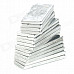 N33 Standard NdFeB Clear Magnet - Silver (15 PCS)