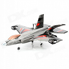 MAKE HASTE F35-9109 4-Channel 2.4GHz RC Radio Control Airplane / Glider - Grey