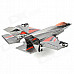 MAKE HASTE F35-9109 4-Channel 2.4GHz RC Radio Control Airplane / Glider - Grey