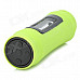 T-11 0.9" OLED Swimming Diving Waterproof MP3 Player w/ FM Radio + Earphone - Light Green (8GB)