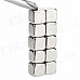 5 x 5 x 5mm Cubic NdFeB Magnet - Silver (10 PCS)