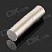 12 x 1mm NdFeB Neodymium Magnet Circular Cylinder DIY Puzzle Set - Silver (50 PCS)