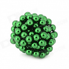 DIY 5mm-Diameter Magnet Balls Set - Green (125pcs)