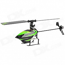 WLtoys V955 4-CH 2.4G Radio Control R/C Helicopter w/ 3.0" LCD 4-Model Remote Controller - Green